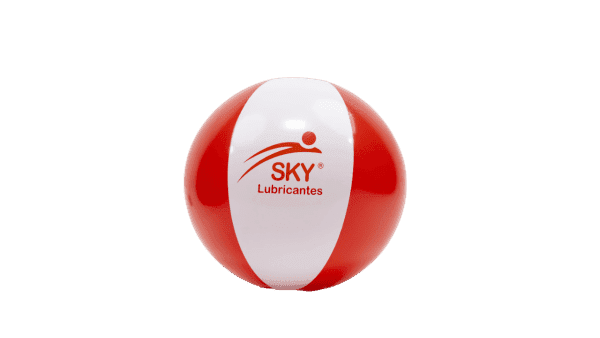 Pelota playera Sky color rojo